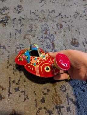 Mini Koi Fish Watering Can Uwajimaya Kawaii Miniature Cute Red Kids